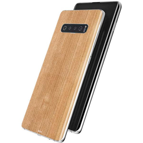Natural Wood Galaxy S10 Plus Skin