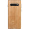 Natural Wood Galaxy S10 Skin