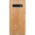 Natural Wood Galaxy S10 Skin