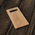 Natural Wood Galaxy S10 Skin