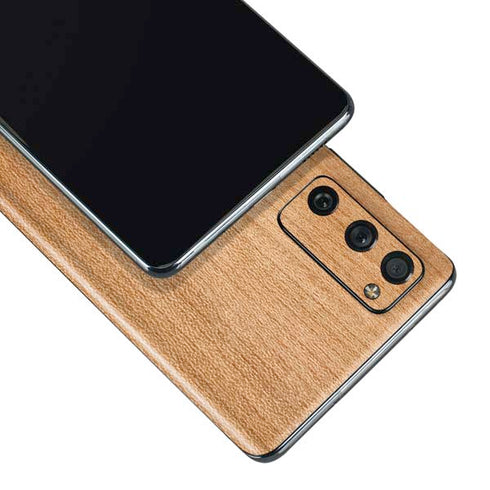 Natural Wood Galaxy S20 Fan Edition Skin