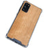 Natural Wood Galaxy S20 FE Clear Case