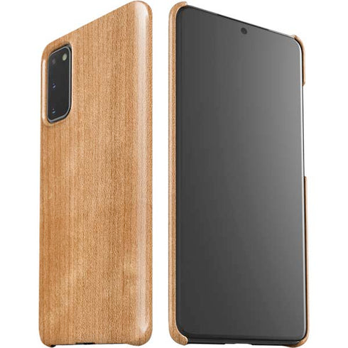 Natural Wood Galaxy S20 Lite Case