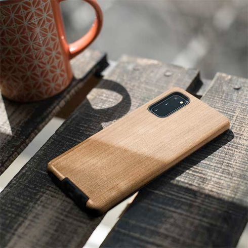 Natural Wood Galaxy S20 Pro Case