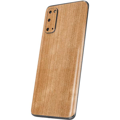 Natural Wood Galaxy S20 Skin