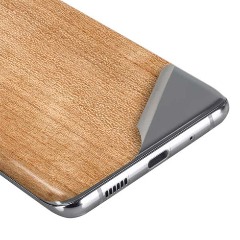 Natural Wood Galaxy S20 Skin