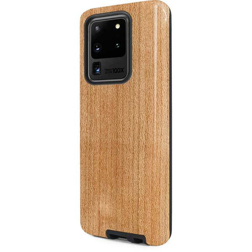 Natural Wood Galaxy S20 Ultra 5G Pro Case