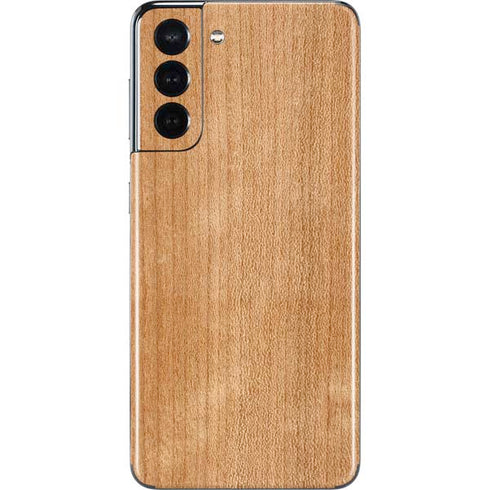 Natural Wood Galaxy S21 5G Skin