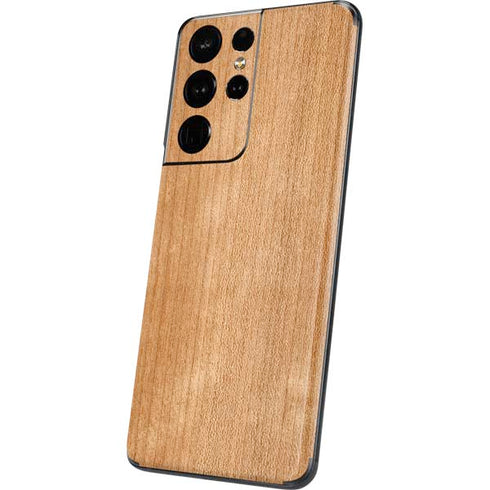 Natural Wood Galaxy S21 Ultra 5G Skin