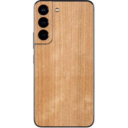 Natural Wood Galaxy S22 Skin