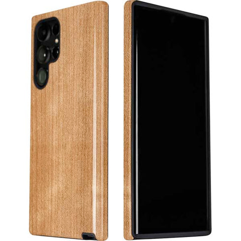 Natural Wood Galaxy S22 Ultra Pro Case