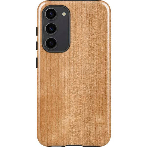 Natural Wood Galaxy S23 Plus Pro Case