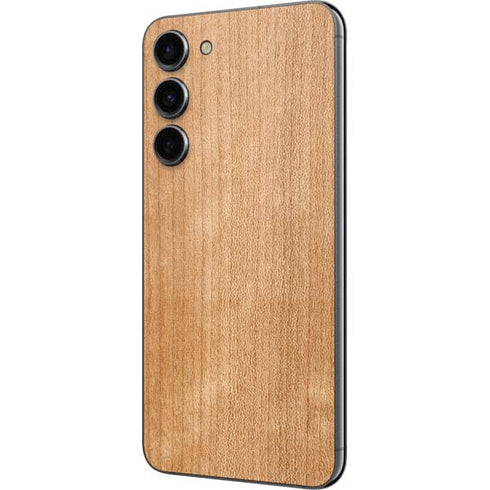 Natural Wood Galaxy S23 Plus Skin