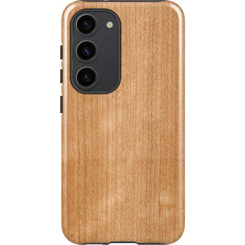 Natural Wood Galaxy S23 Pro Case