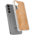 Natural Wood Galaxy S24 Plus Clear Case
