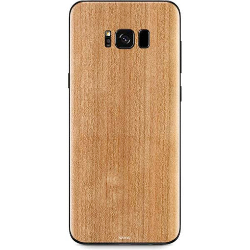 Natural Wood Galaxy S8 Plus Skin