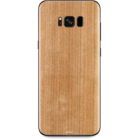 Natural Wood Galaxy S8 Skin