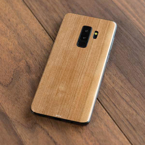 Natural Wood Galaxy S9 Plus Skin