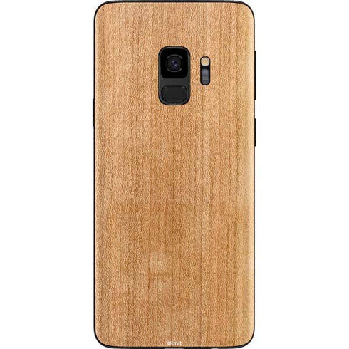 Natural Wood Galaxy S9 Skin