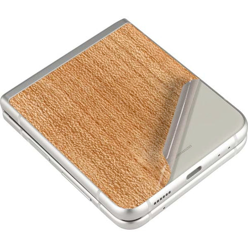 Natural Wood Galaxy Z Flip3 5G Skin