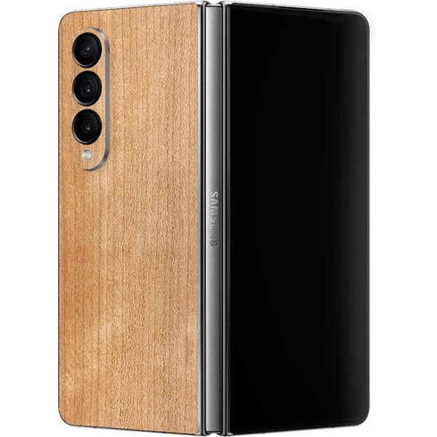 Natural Wood Galaxy Z Fold4 5G Skin
