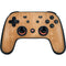 Natural Wood Google Stadia Controller Skin