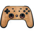 Natural Wood Google Stadia Controller Skin