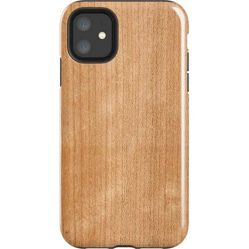 Natural Wood iPhone 11 Impact Case