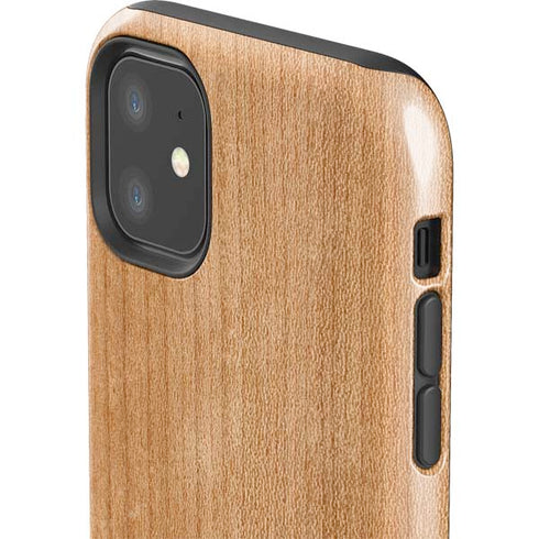 Natural Wood iPhone 11 Impact Case