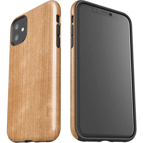 Natural Wood iPhone 11 Impact Case