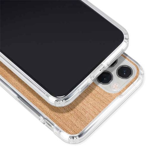 Natural Wood iPhone 11 Pro Clear Case