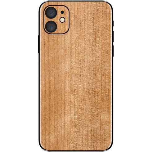 Natural Wood iPhone 11 Skin