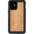 Natural Wood iPhone 12 Mini Waterproof Case