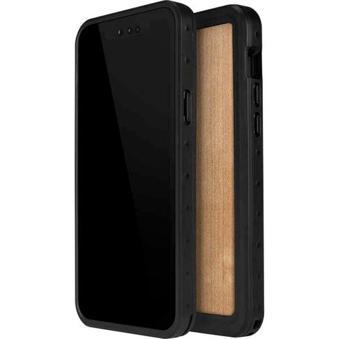 Natural Wood iPhone 12 Pro Waterproof Case