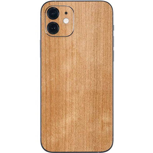 Natural Wood iPhone 12 Skin