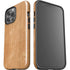 Natural Wood iPhone 13 Pro Max Impact Case