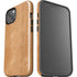 Natural Wood iPhone 14 Impact Case