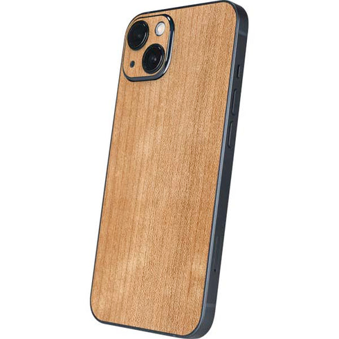 Natural Wood iPhone 15 Plus Skin