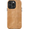 Natural Wood iPhone 14 Pro Impact Case
