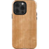 Natural Wood iPhone 14 Pro Impact Case