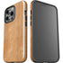 Natural Wood iPhone 15 Pro Impact Case