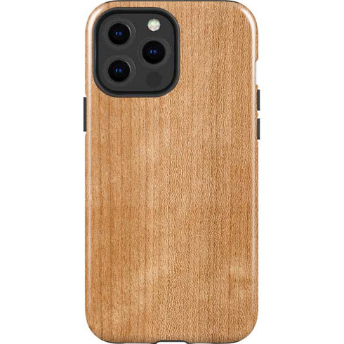 Natural Wood iPhone 15 Pro Max Impact Case