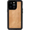 Natural Wood iPhone 14 Pro Waterproof Case