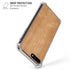 Natural Wood iPhone 7/8 Plus Clear Case