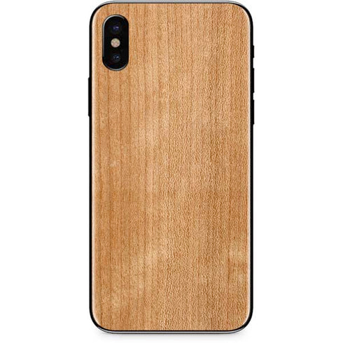 Natural Wood iPhone XS Max Skin