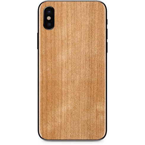 Natural Wood iPhone XS Skin