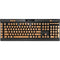 Natural Wood K95 RGB PLATINUM Mechanical Gaming Keyboard Skin