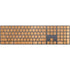 Natural Wood Magic Keyboard with Numeric Keypad Skin