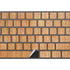 Natural Wood Magic Keyboard with Numeric Keypad Skin