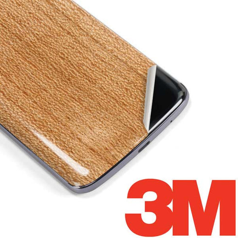 Natural Wood Moto E5 Plus Skin